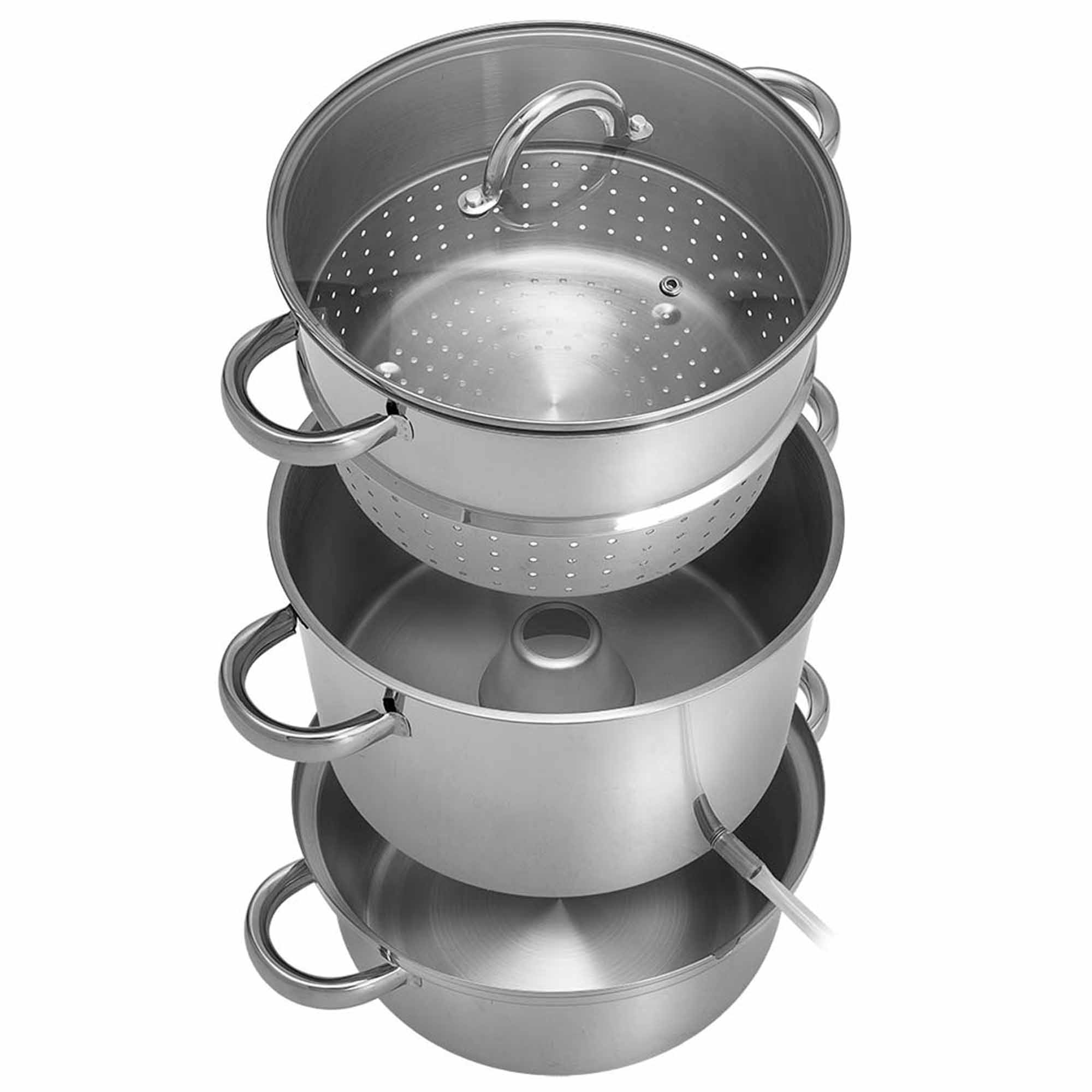 Соковарка 8л. нерж.сталь, индукционное дно WEBBER BE-10/2 