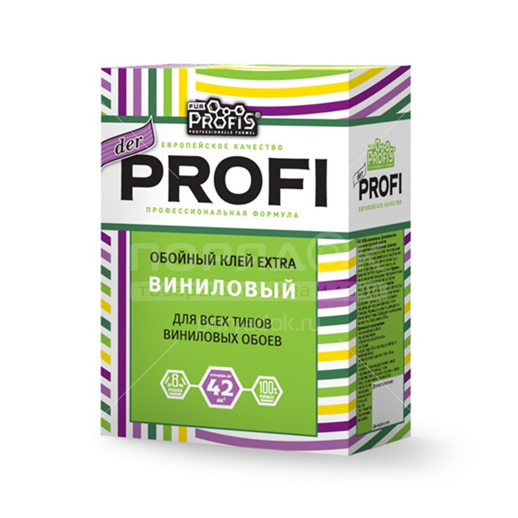 Клей для виниловых обоев 200г "der PROFI" EXTRA виниловый Клей для виниловых обоев 200г "der PROFI" EXTRA виниловый