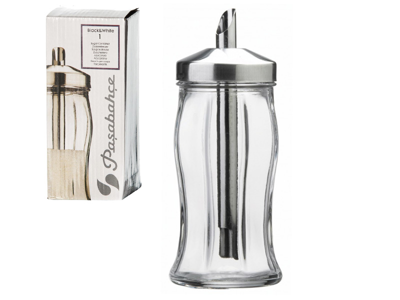 Сахарница с дозатором 240 мл Black&White 