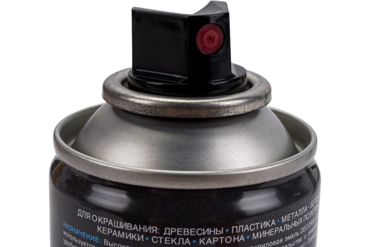 Эмаль аэроз. 210 "металлик" DECORIX, золото 