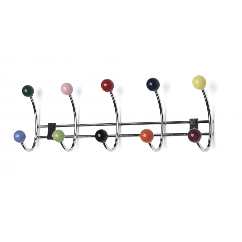 Вешалка настенная 5 крючков РД34209