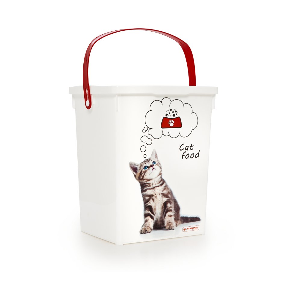 Контейнер 5л для корма животных "КОШКИ"