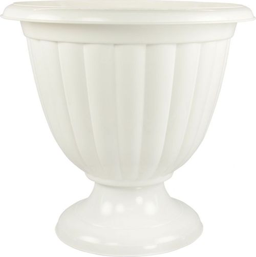 Вазон 18л "Жасмин" белый М1393