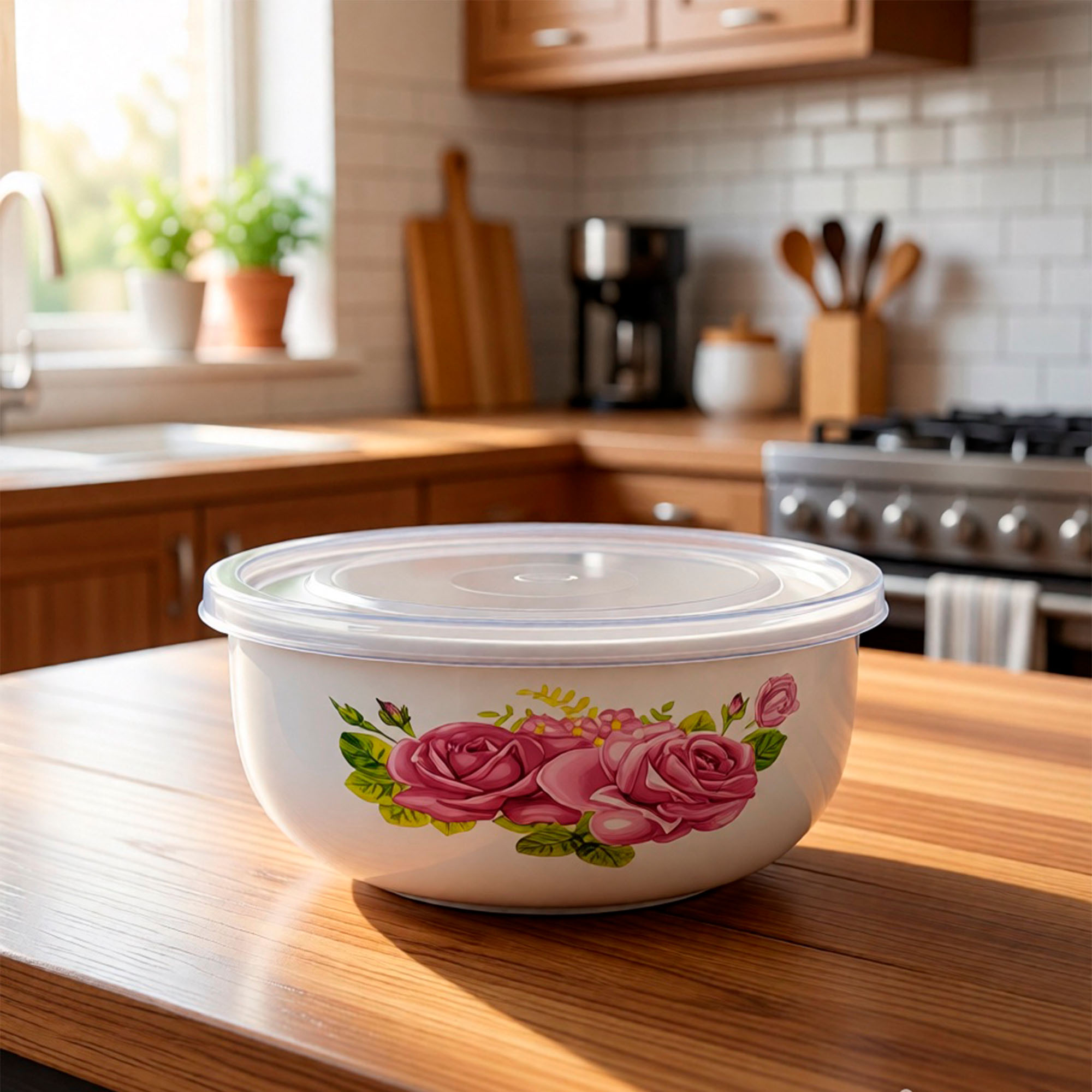 Миска с крышкой 2,8л 20см РД27869