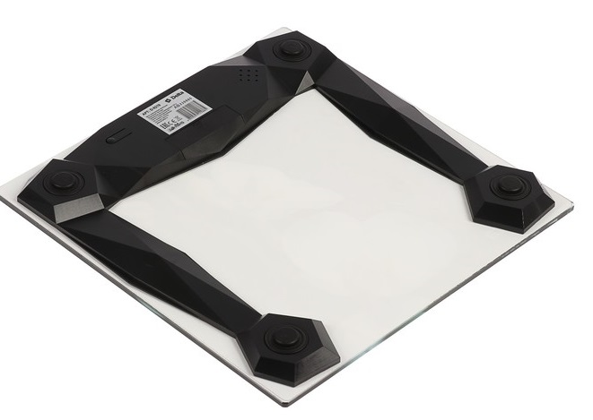 Весы напольные электронные DELTA D-9219/1 "Цветущий бамбук": 180 кг, 30х30см