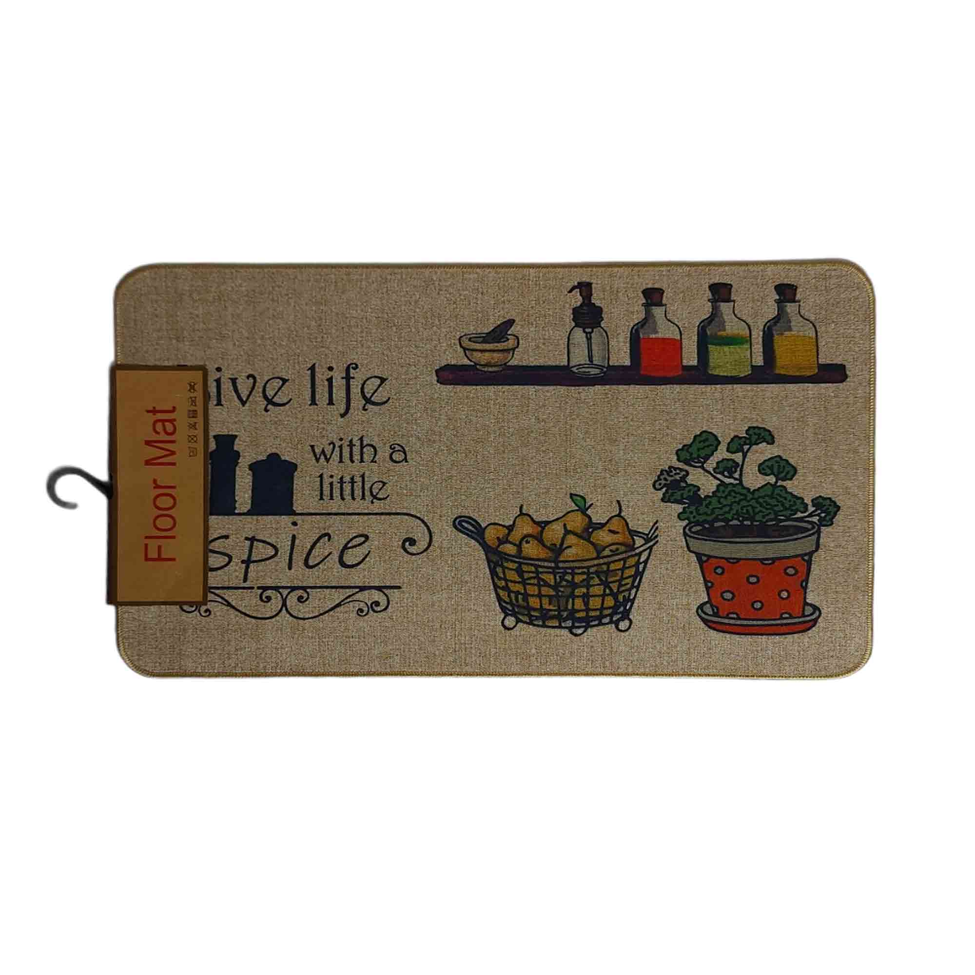 Коврик универсальный 45х70см прорезиненный РД88760 Коврик универсальный 45х70см прорезиненный РД88760