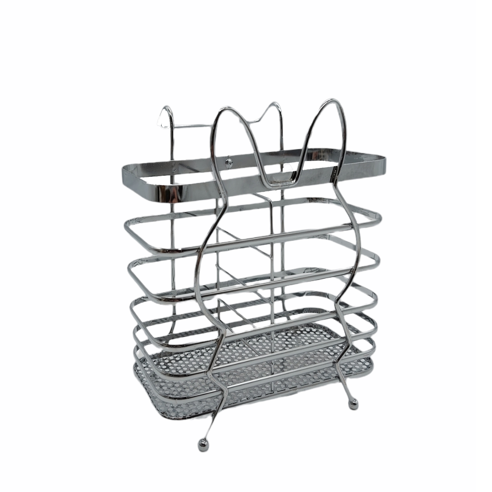 Подставка для столовых приборов 19х9см,  металл РД56511