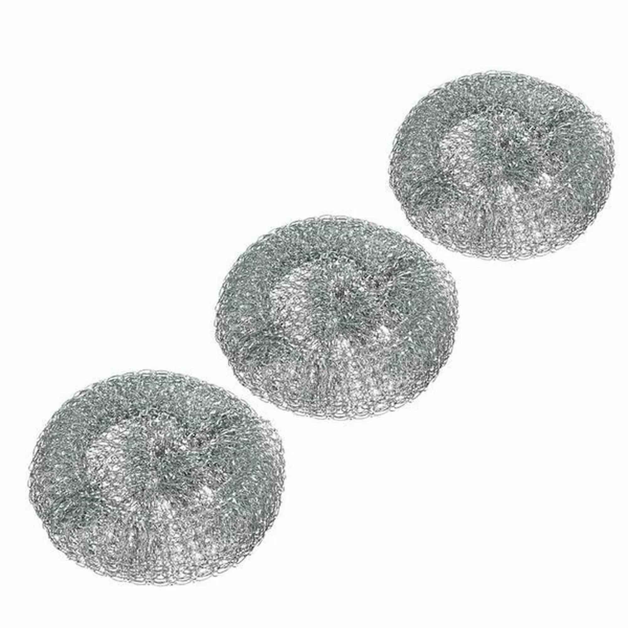 Губка для посуды металлическая  3шт РД15637