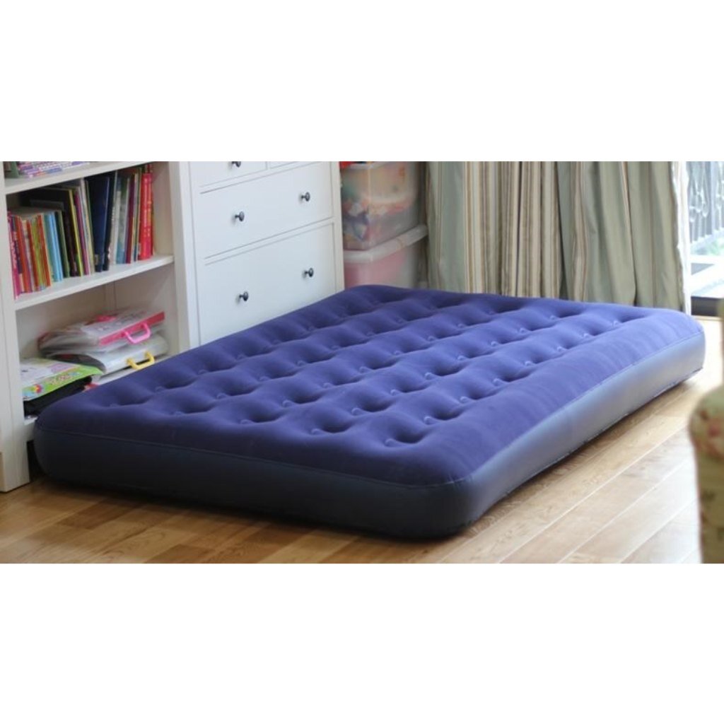 Матрас надувной флокированный 203x152x22см Queen 