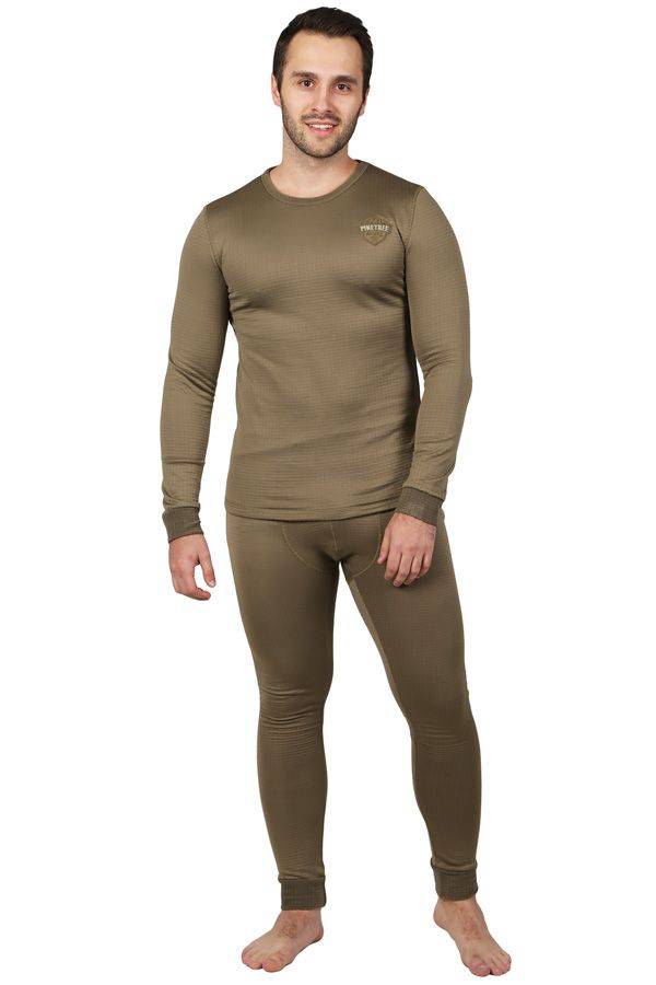 Термобелье мужское Тайга" 2 слой (46, хаки) 182-92-82
