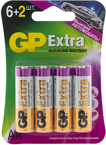 Батарейка GP AA LR06 (4шт)