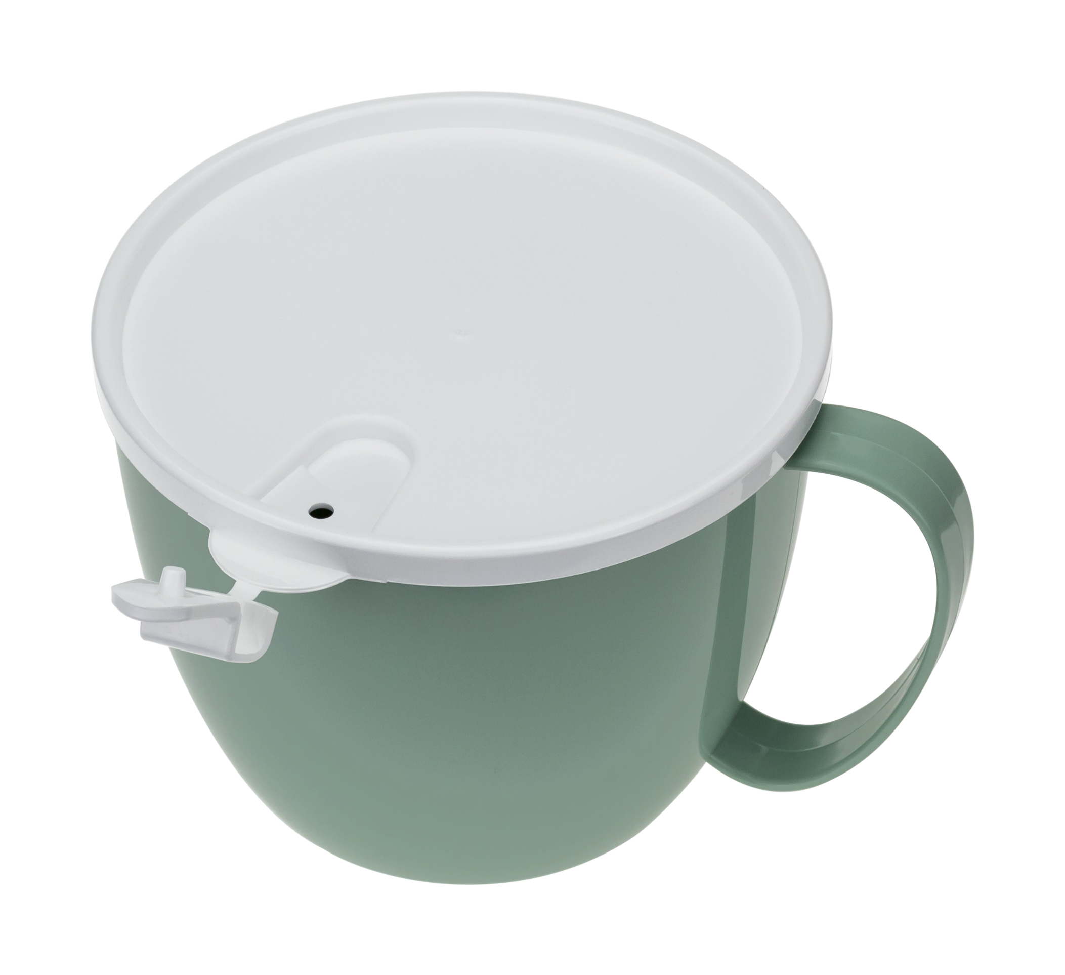 Кружка для супа 0,7л с крышкой Фисташковый