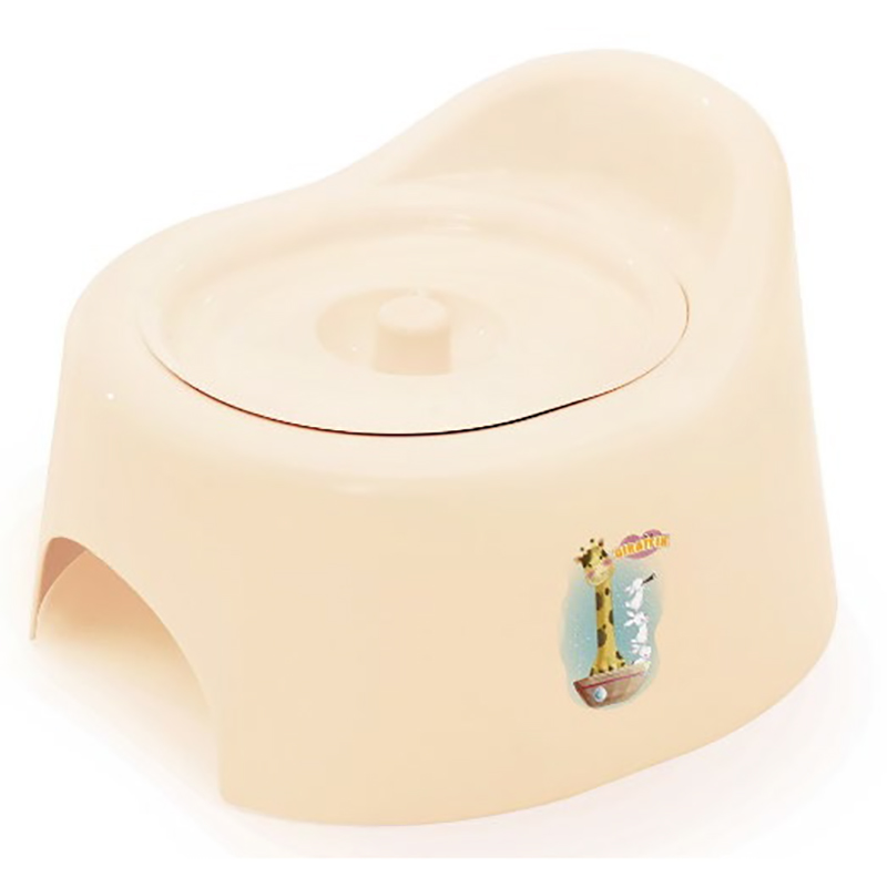 Горшок детский с крышкой Giraffix