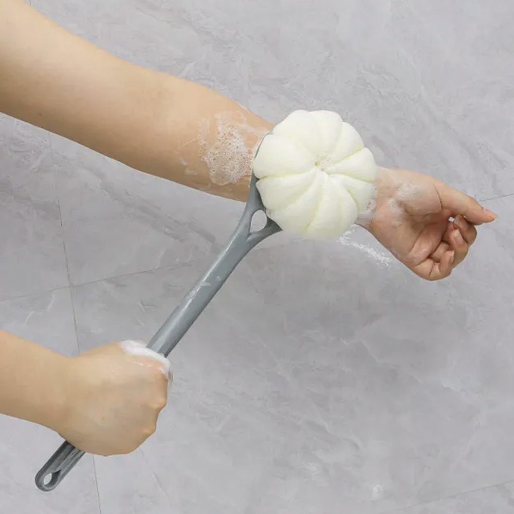 Мочалка-щетка с ручкой РД66485