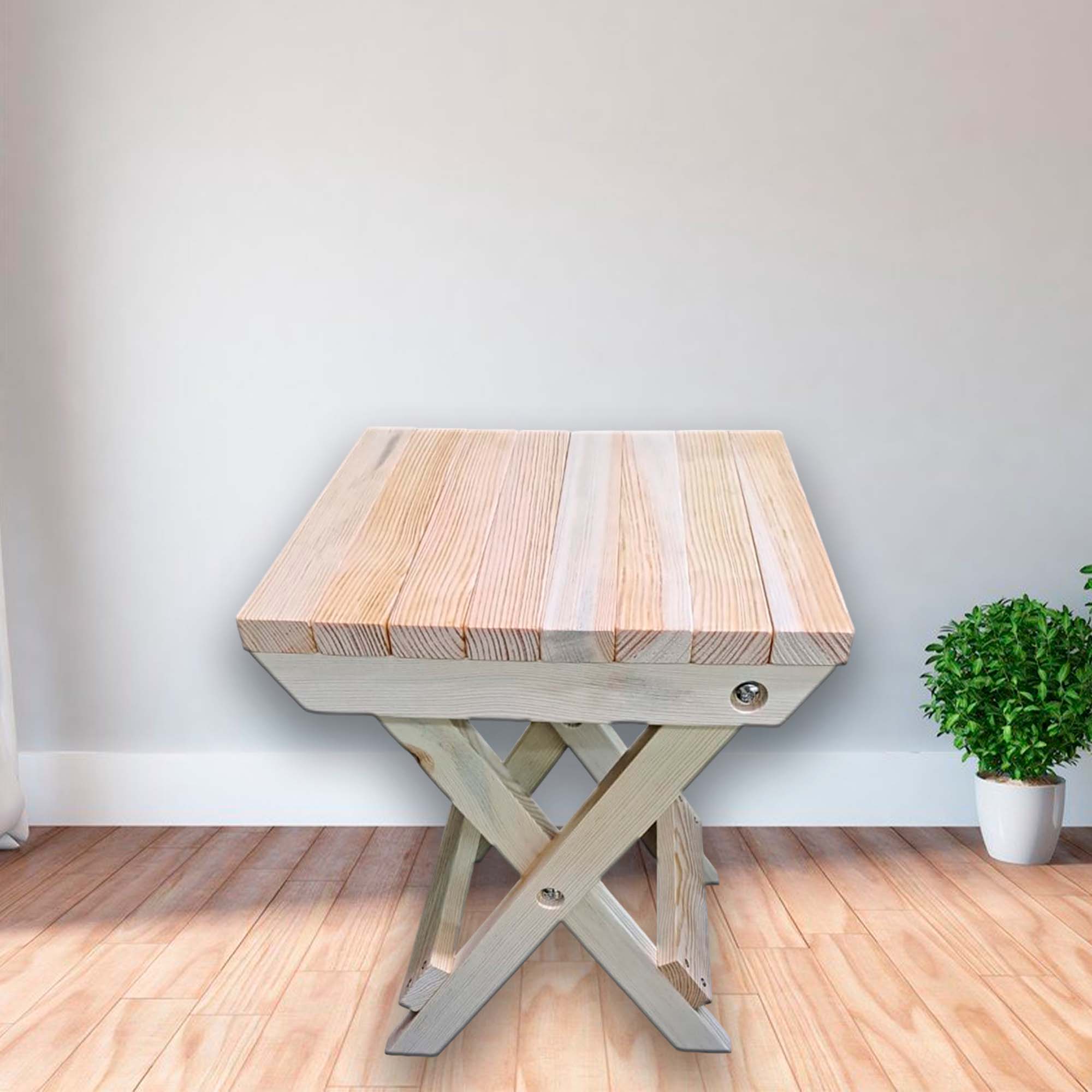 Табурет складной 32*33*43см ДомВуд Сосна С390