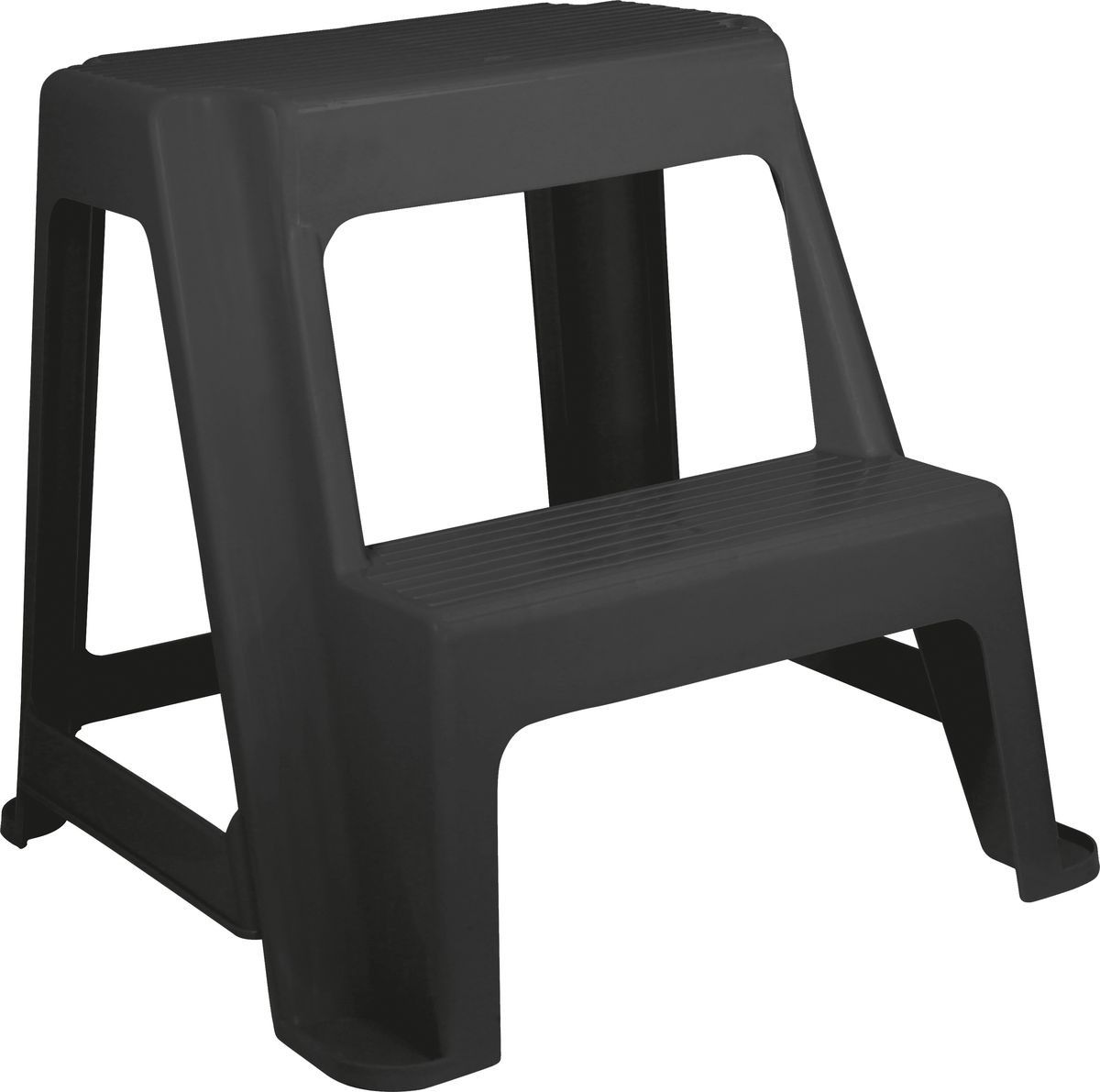 Табурет универсальный со ступенькой Черный
