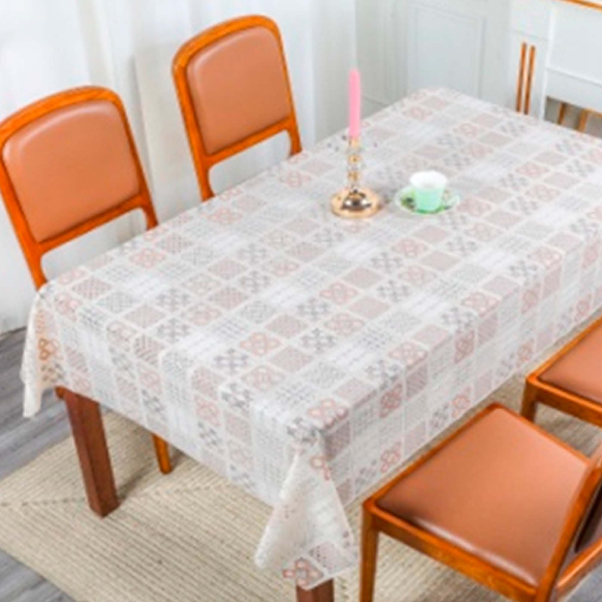 Клеенка ажурная без основы 1,37 х 20м  цена за 1м РД23052