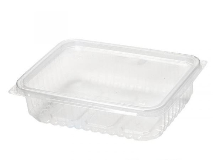 Контейнер 186х132  500мл  прозрачный с крышкой ПП 500/100