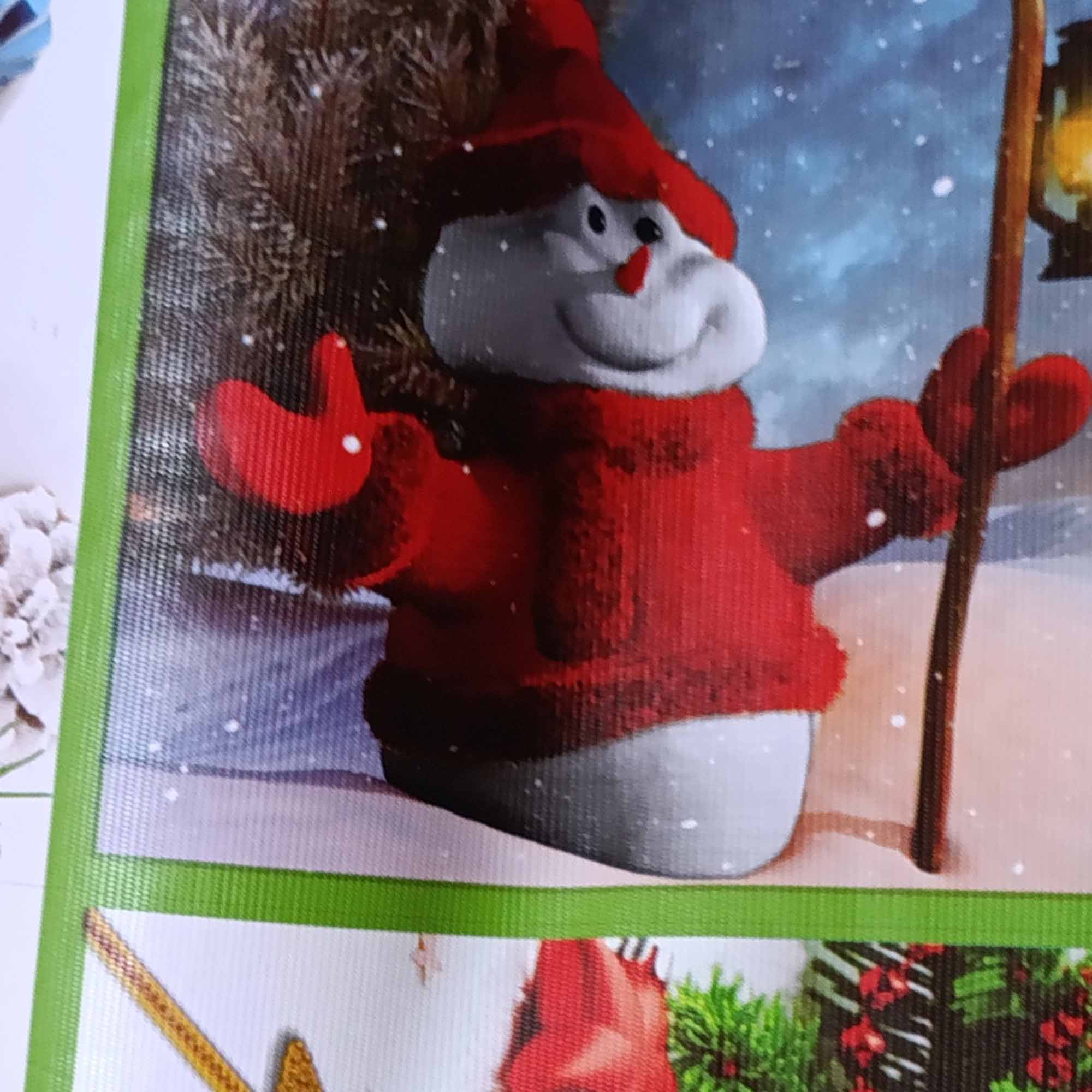 Клеенка новогодняя 1,37м х20м  (цена за 1м) РД15521