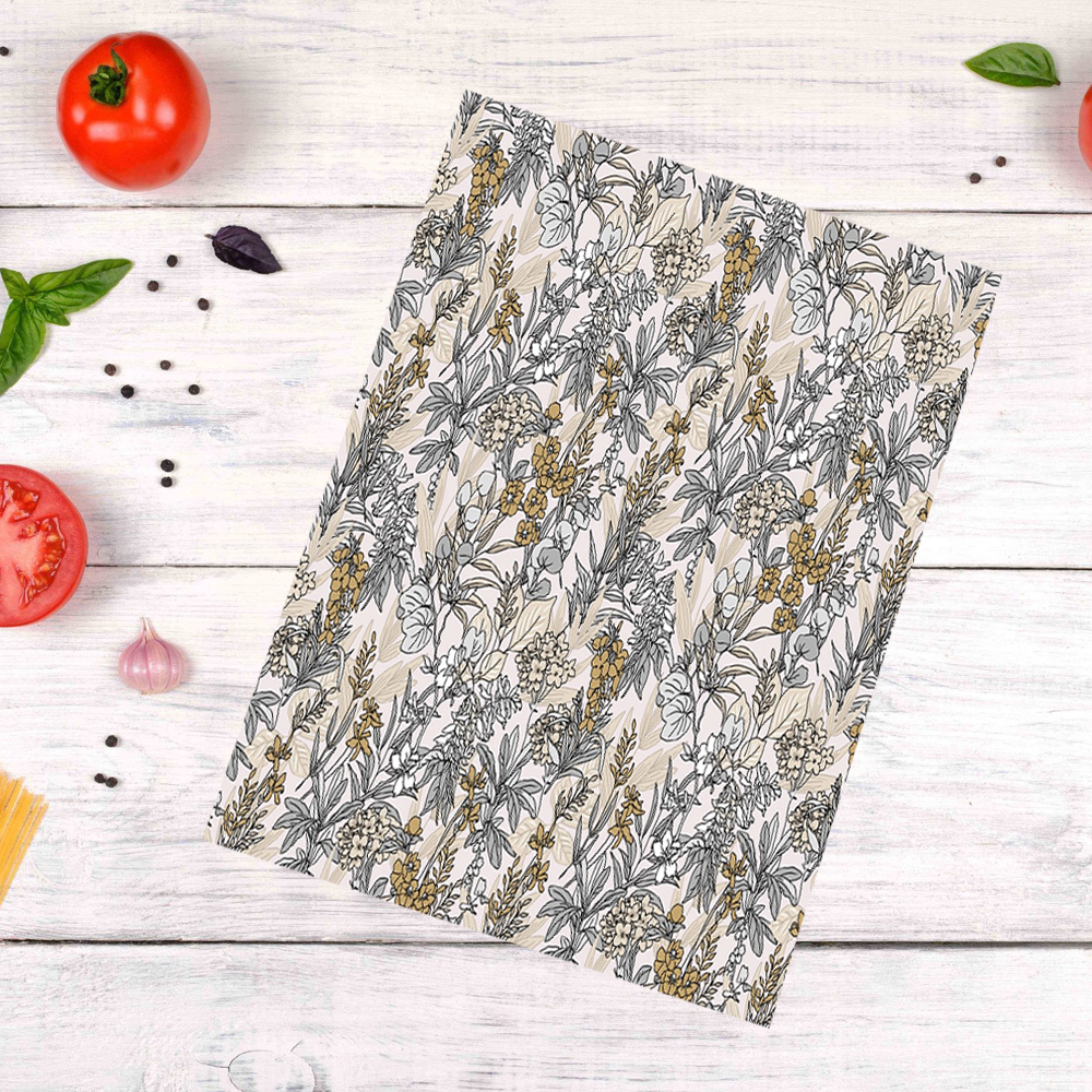 Полотенце из рогожки 50*75 ДомВелл 3123/2 Нектар