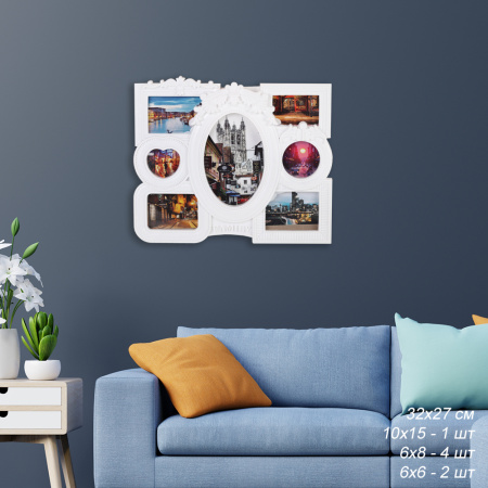 Фоторамка коллаж Семья 32x27см 703 7 фото