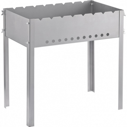 Мангал на барашках 500х300х500мм 1,2мм в сумке