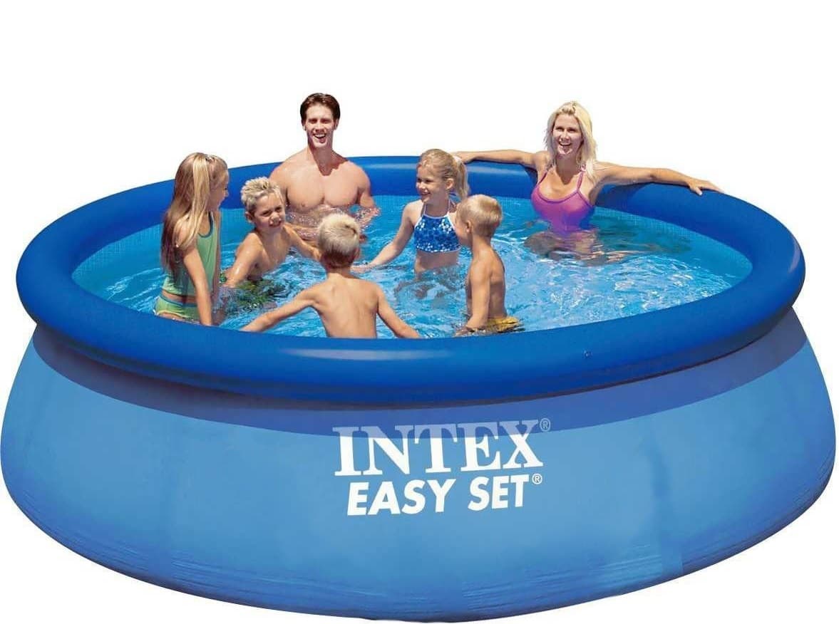 Intex бассейн надувной easy Set 305x76см 3853л