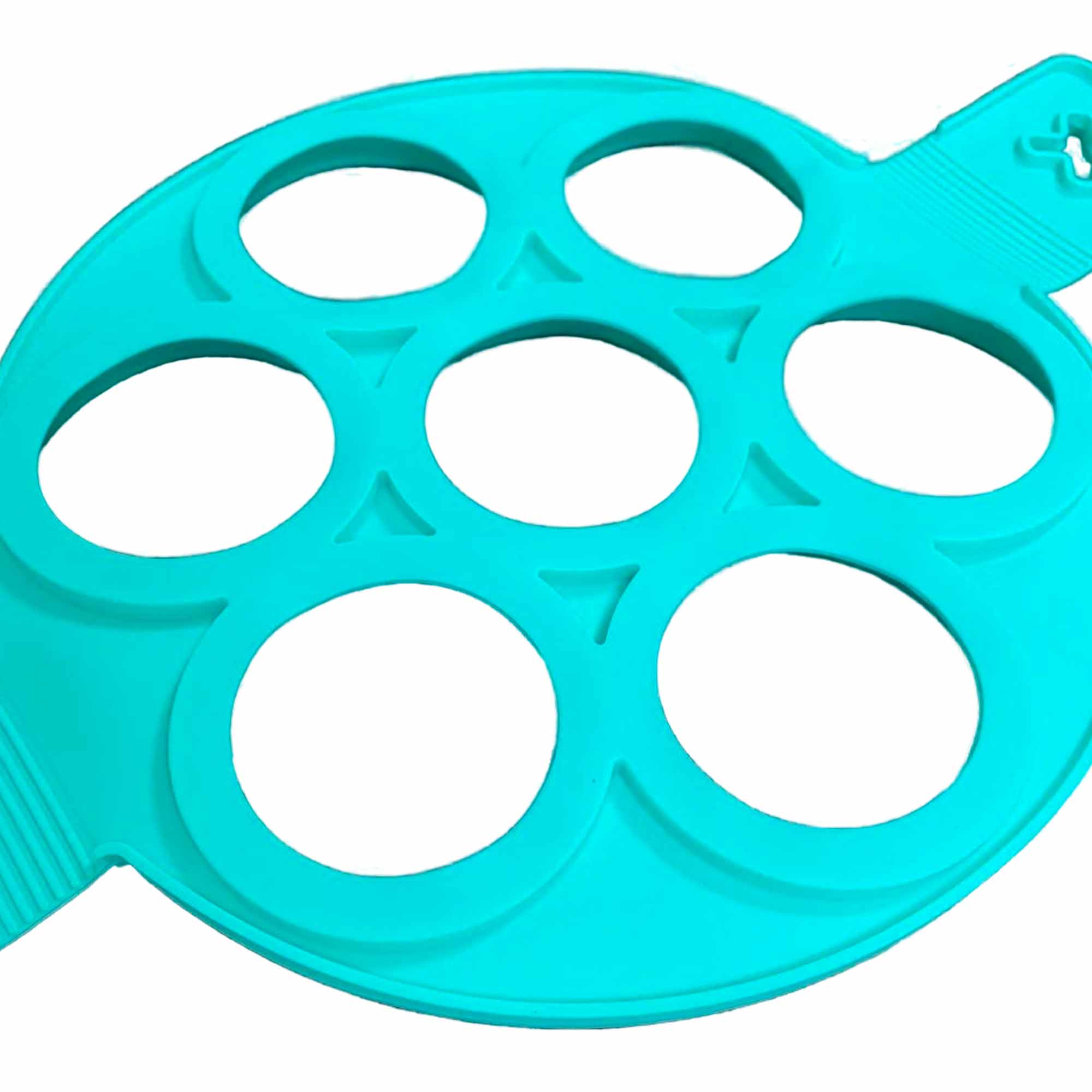 Форма для оладий, сырников, панкейков, яичницы 7 ячеек силиконовая 0.12