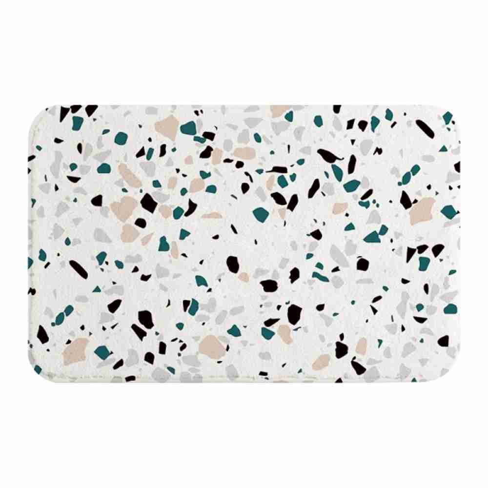 Коврик для ванной 45х70см полиэстер, антискользящий, кант РД66775