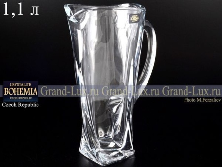 Графин 1,1л Crystalite Bohemia Quadro