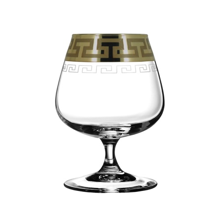 Бокал для бренди 400мл 6шт с узором "Греческий узор "