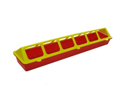 Кормушка д/птицы "Ряба" лотковая №2 квадрат отверстия 51см пластиковая