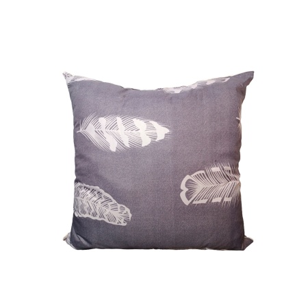 Подушка 70х70 Лебяжий пух (п/э 70, кант, чемодан) ДомВелл  Коллекция Удачная 