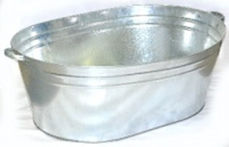 Ванна 120л овальная оцинкованная