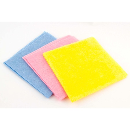 Салфетки 3шт вискозные 30х34 ABSOLUT HOME универсальные