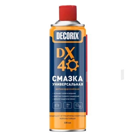 Смазка DX-40 универсальная антикоррозийная DECORIX, 335 мл