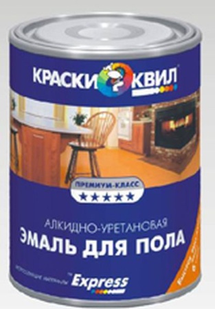 Эмаль алк.-урет 1.9кг кр-кор ЭКСПРЕСС д/пола Квил