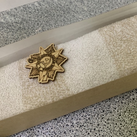 Набор мужской №2 Подарок 23 Февраля (полотенце, магнит)