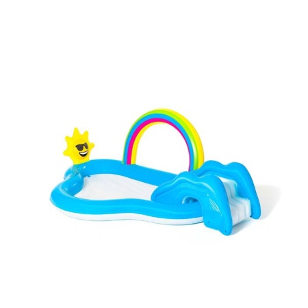 Центр игровой 257x145x91см "Блеск радуги" с горкой, 170л, от 2 лет, уп.3 Bestway