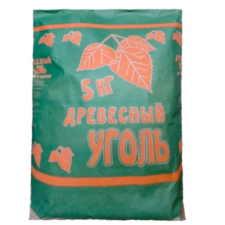 Уголь древесный 5кг Уголь древесный 5кг