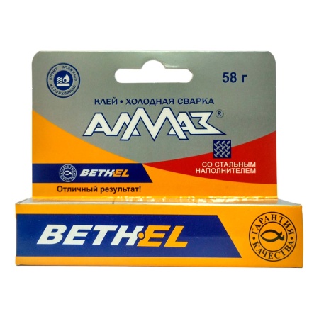 Сварка холодная 58г "Алмаз-пресс" Сталь  (Москва)