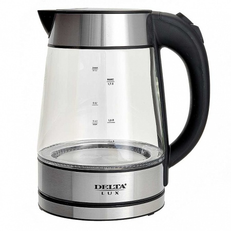 Чайник 1,7л 2200Вт DELTA LUX DE-1004 