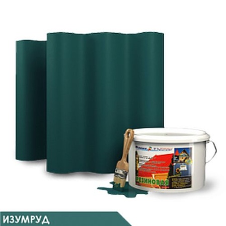 Краска "Резиновая" №14 Изумруд 1кг 