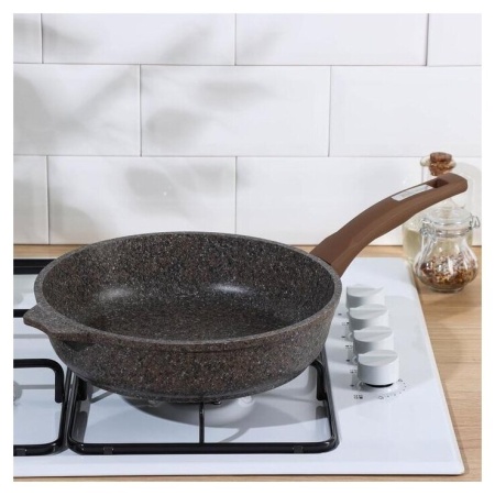 Сковорода 260мм с антип. покрытием АП Премиум мокко