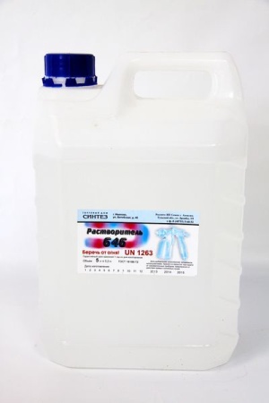 Растворитель 646  канистр. 5,0л г.Алексин
