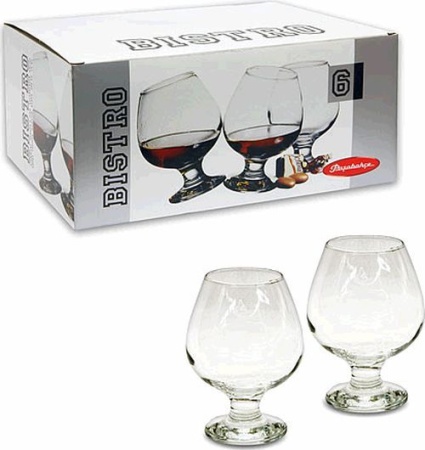 Бокал для коньяка 398мл 6шт К4 "Бистро БОР"