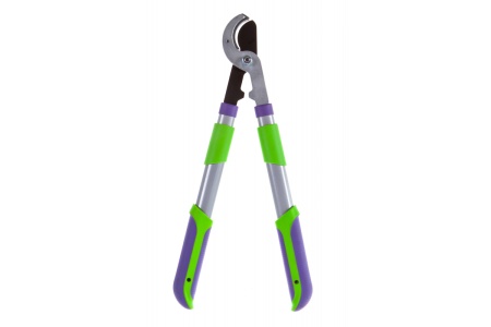 Сучкорез 504-705 мм с наковальней,телескопические стальные обрезиненные рукоятки Palisad