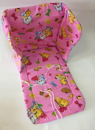 Сиденье д/санок ДомВелл Люкс Бязь