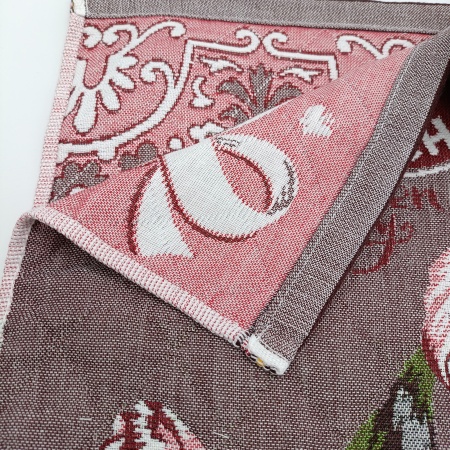 Полотенце 35х75см, 8 Марта стеганая, хлопок