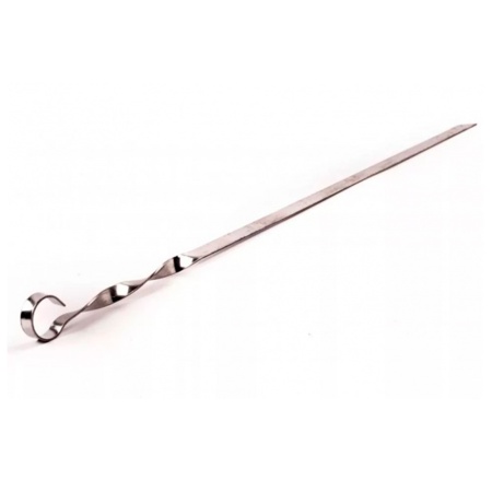 Шампур плоский 550х10х2.0 (нерж.зерк.)